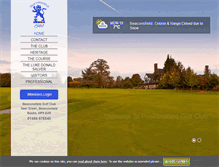 Tablet Screenshot of beaconsfieldgolfclub.co.uk